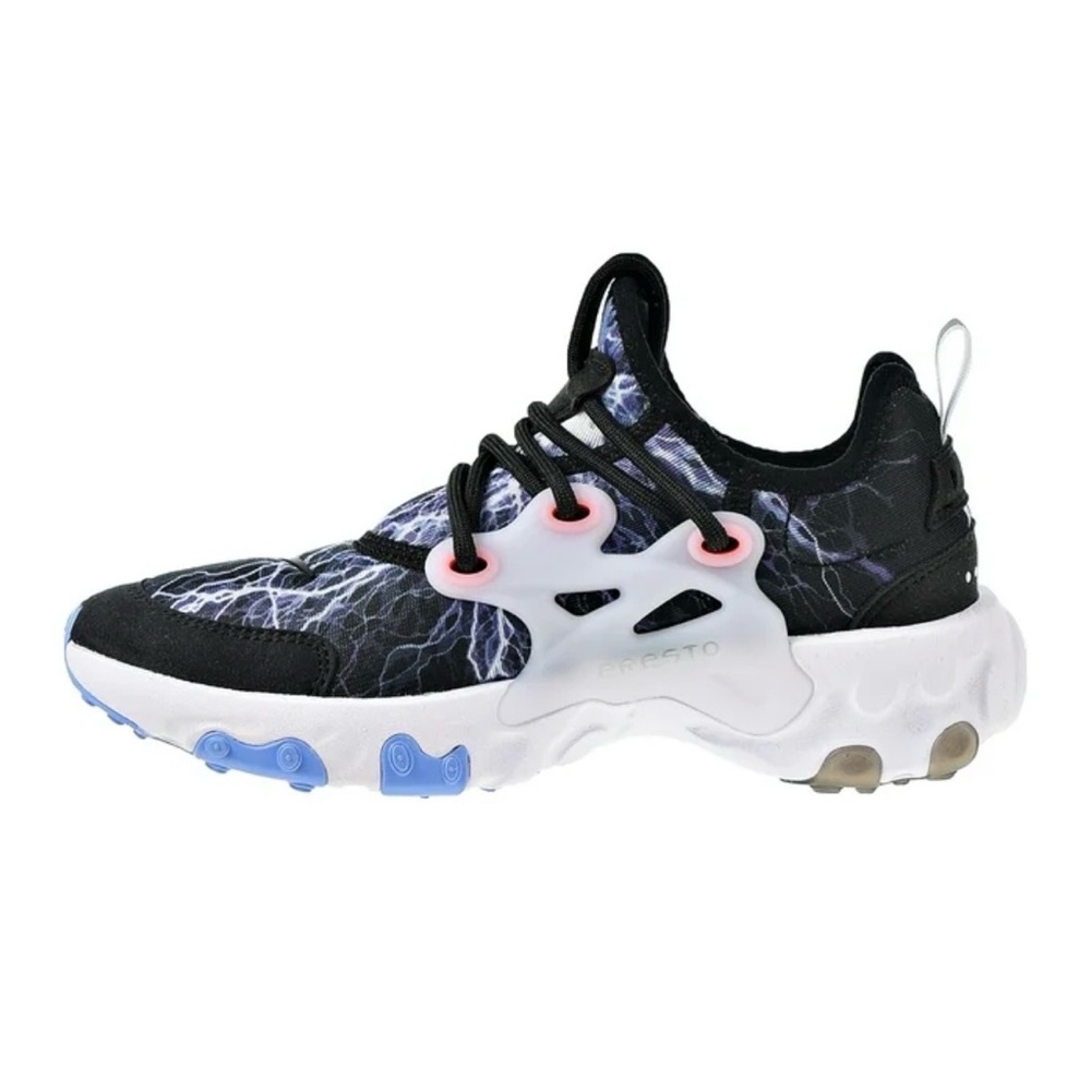Kids Lightning Pattern Sneakers